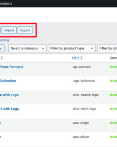 WooCommerce – Import und Export von Produkten und Export der Medien Media Library