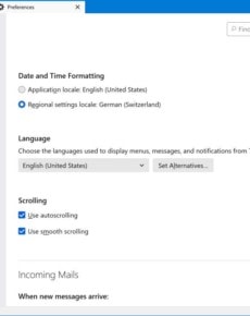 Thunderbird und Firefox: Sprache auf Deutsch umschalten