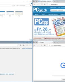 Windows 10: Bildschirm teilen – ähnlich MacOS „Magnet“