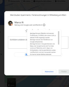 Google Rezension – Link oder Button zum Bewerten erstellen