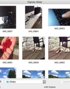 Fotos kopieren von iPhone auf Mac – ohne App