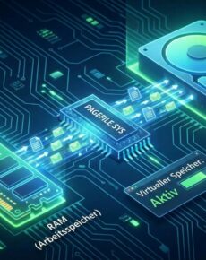 Pagefile.sys / Größe der Auslagerungsdatei unter Windows 11 manuell einstellen