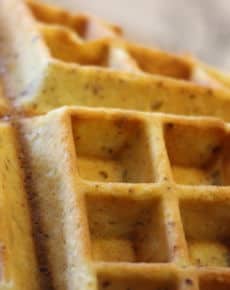 Haselnuss Waffeln (auf dem OptiGrill)