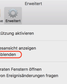 Apple Kalender: Kalenderwochen anzeigen