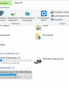 Langsamer Zugriff auf Netzwerklaufwerke unter Windows 10
