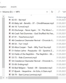 MP3-Dateien in zufälliger Sortierung auf USB-Stick speichern