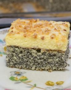 Mohnkuchen ohne Boden