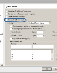 CorelDraw Hyperlink im Text entfernen