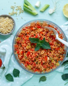 Kisir – türkischer Bulgursalat