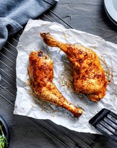 Hähnchenschenkel superzart aus dem Backofen