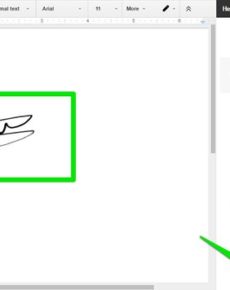 GDoc Google Dokument digital unterschreiben
