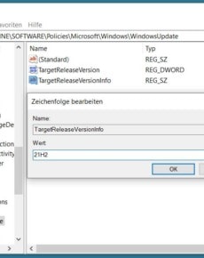 Upgrade auf Windows 11 verhindern