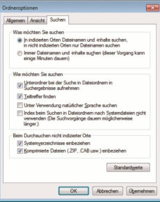 In ZIP-Dateien suchen