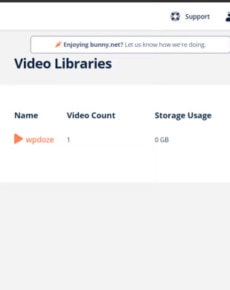 Oxygen Video über BunnyCDN Stream einbetten