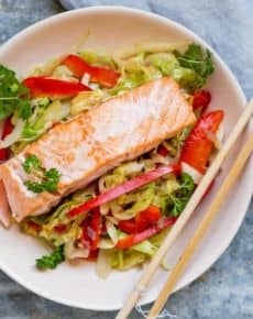 Schnelles Kohlgericht mit Hack oder Lachs