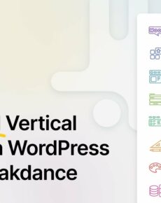 Breakdance – vertikales Menu (nach unten)