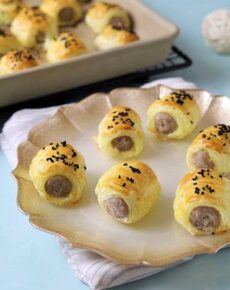 Bratwurst-Häppchen vom großen Ofenzauberer von Pampered Chef