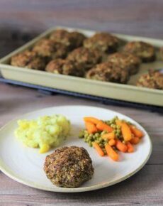 Frikadellen / Fleischküchle / Buletten im Ofenzauberer von Pampered Chef