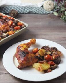 Hähnchen-Kartoffel-Pfanne im großen Ofenzauberer von Pampered Chef