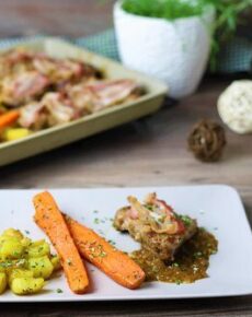 Schlemmer-Steakplatte im Ofenzauberer von Pampered Chef