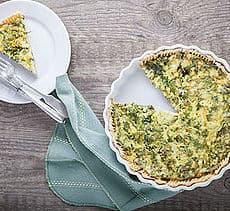 Zucchini-Schafskäse-Quiche