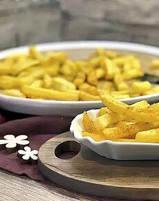 TK-Pommes auf dem großen Ofenzauberer von Pampered Chef