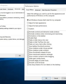 Windows 10 – Bessere Leistung durch weniger Animationen