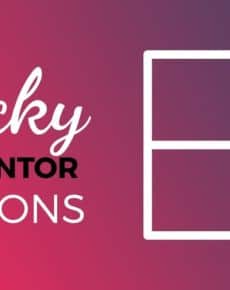Elementor – Sticky scrolling Sections