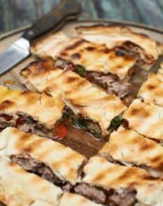 Gefülltes Fladenbrot