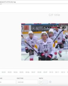 Versteckter GIF-Creator bei YouTube
