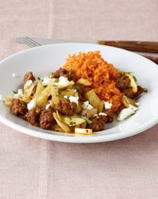 Griechische Hackpfanne