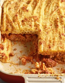 Griechischer Nudelauflauf