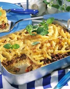 Griechischer Pasticio – Makkaroni-Hack-Auflauf
