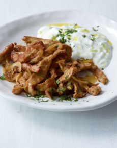 Gyros-Geschnetzeltes