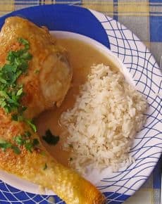 Hähnchen in Knoblauchsauce nach spanischer Art – Pollo al ajillo