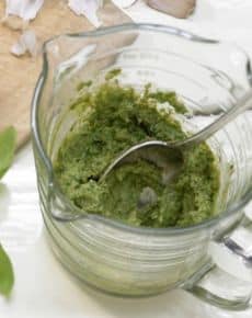 Leichtes Pesto