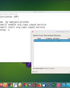 Manjaro Linux: Drucker einrichten