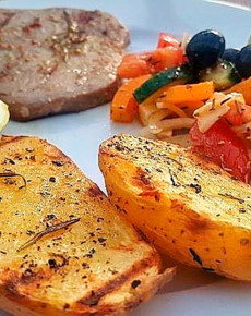 Mediterrane Grill – Kartoffeln