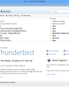 Thunderbird – Pfad zur den Mailboxen in den Profilen