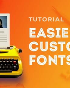 Oxygen – Custom Fonts eigene Schriftarten einbetten