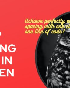 Oxygen – perfekter Abstand mit OWL-Spacing