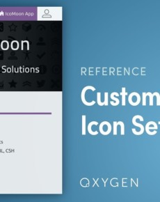Oxygen – eigene SVG Icon-Sets erstellen