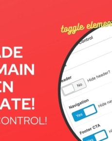 Oxygen Template-Seitenelemente mit ACF und Conditions steuern