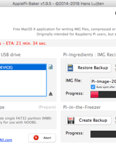 Raspberry Pi SD-Karten-Backups leicht gemacht: ApplePi-Baker