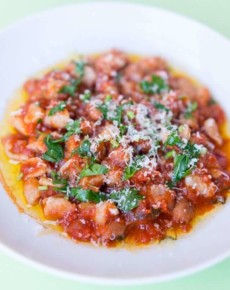 Pisarei e Fasò – Pasta aus Semmelbröseln