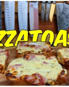 Pizzatoast / Pizzabrötchen