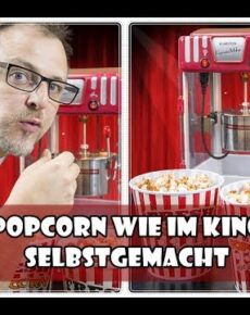Popcorn aus der Popcornmaschine