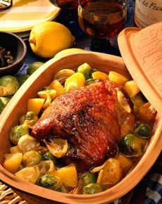 Putenkeule aus dem Römertopf