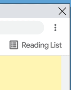 Google Chrome´s Leseleiste verwenden
