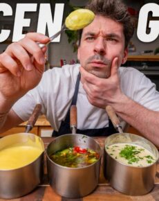 Saucen Guide: Béchamelsauce, Beurre Blanc (weiße Buttersauce), Tomatensauce, Kräutersauce / Salsa & Sauce Hollandaise